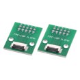 thumbnail image 1 of Placa convertidora FPC Uxcell 10P 0.5mm en el lado del conector, parte posterior 1.0mm, a DIP 2.54mm 2 paquetes, 1 of 6