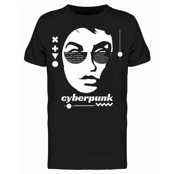 Cyberpunk Art Tee Men's -Image by Shutterstock