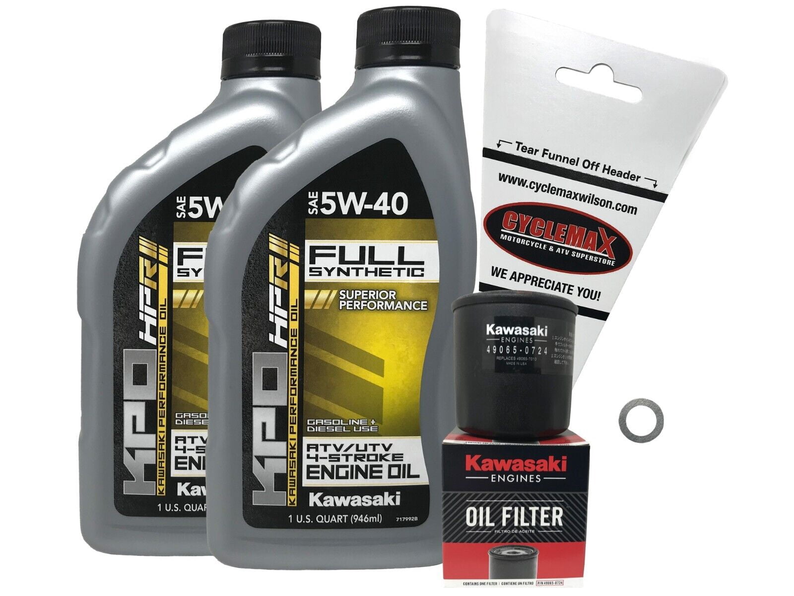 ACDelco, Oil Change Kit, 10-9277 and PF66, Synthetic 7 Quarts, OEM
