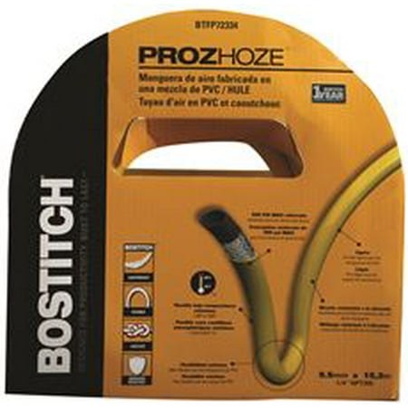 BOSTITCH Hybrid Polymer Bend Air Hose, 3/8 In. X 50 Ft. |