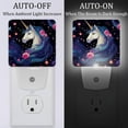 thumbnail image 2 of Star Unicorns LED Square Night Lights - Energy Efficient Bedside Lamp with Soft Glow and Auto Sensor, for Bedroom, Nursery, and Hallway - 200 Characters, 2 of 6