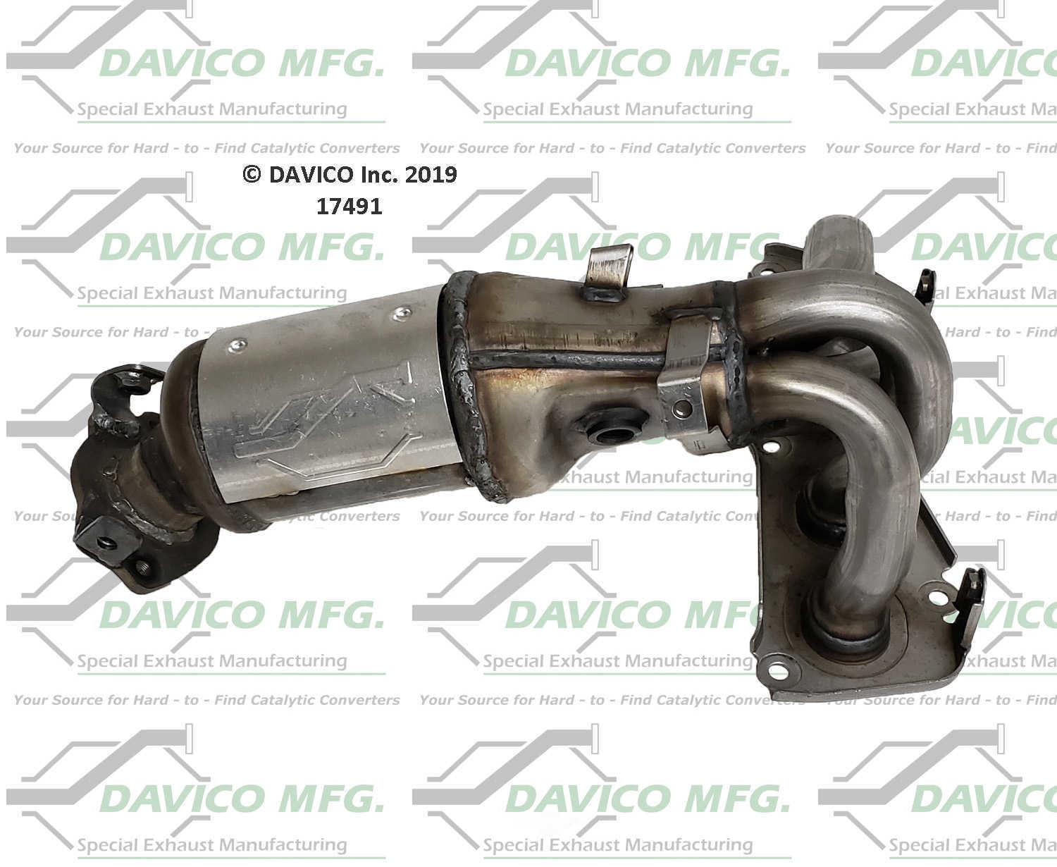 Davico Mfg 17491 Direct-Fit Catalytic Converter