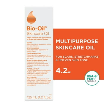 Bio-Oil Skincare Oil, Body Oil for s & Stretch Marks, Dermatologist Recommended, 4.2 fl oz