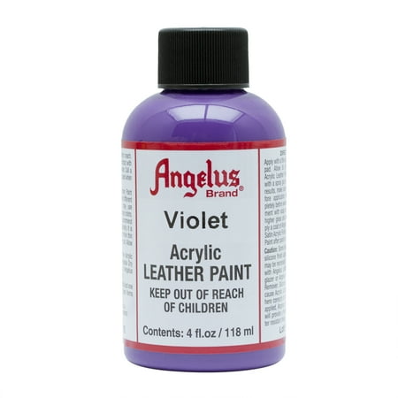 UPC: 0086366741788 | Angelus® Acrylic Leather Paint  4 oz.  Violet