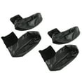 thumbnail image 4 of Sunnah Khuff Socks, Muslim Socks 2 Pairs PU Leather  For Mosque For 36 To 41 EU Shoe Size Black Elastic Version, 4 of 8