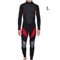 thumbnail image 3 of Greeniant traje de baño ligero de neopreno de 3 mm traje de baño a prueba de arañazos traje de baño de nylon de baja resistencia con Traje de baño Rojo/L, 3 of 4