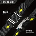 thumbnail image 4 of Tactical Belt for Men, Nylon Web with Adjustable Alloy Buckle Canvas Belt Quick Release Gun Belt, 4 of 4