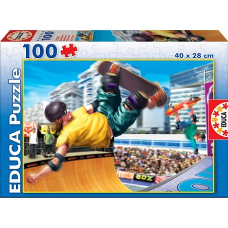 Educa Skateboard Jigsaw Puzzle, 100 Pieces