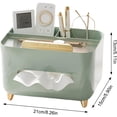 thumbnail image 2 of Ckraxd Stylish & Practical Tissue Box Organizer with Non-Slip Pads for Home Decor & Storage, Ideal Gift for Family, 2 of 5