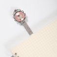 thumbnail image 2 of Easter Silver Lace-Edged Bookmark: a Delightful Gift for Readers and Book Lovers, 2 of 5