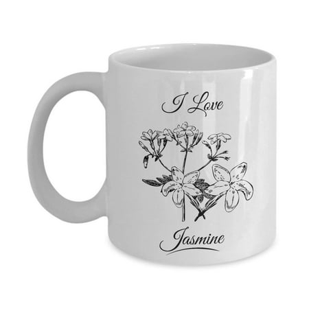 I Love Jasmine Essential Oils From Plants Coffee & Tea Gift Mug Products For Men & (Best Jasmine Plant For Tea)