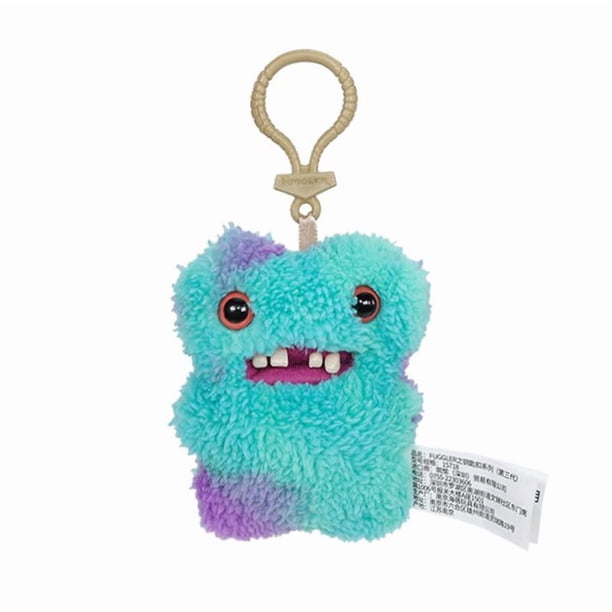 Llavero de peluche Fuggler: un adorable monstruo feo, colgante de mochila kawaii, regalo coleccionable para niños y adultos.