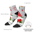 thumbnail image 6 of Naloa Merry Christmas Gnome1 Ankle Socks for Women Non Slip Socks No Show Socks Classic Low Cut Casual Socks Casual Socks, 6 of 7