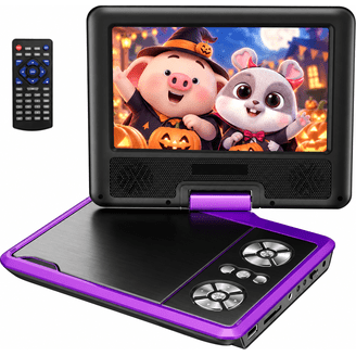 Proscan PDVD7040 7-Inch Portable Swivel Screen DVD Player - Black