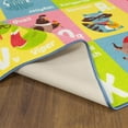 thumbnail image 1 of KC Cubs Playtime Collection ABC Alphabet Animal Educational Learning & Game Area Rug Carpet for Kids and Children Bedrooms and Playroom, 1 of 5
