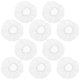 thumbnail image 1 of 100Pcs Non-Woven Sanitary Headphone Ear Cover Disposable Headset Covers, 1 of 4