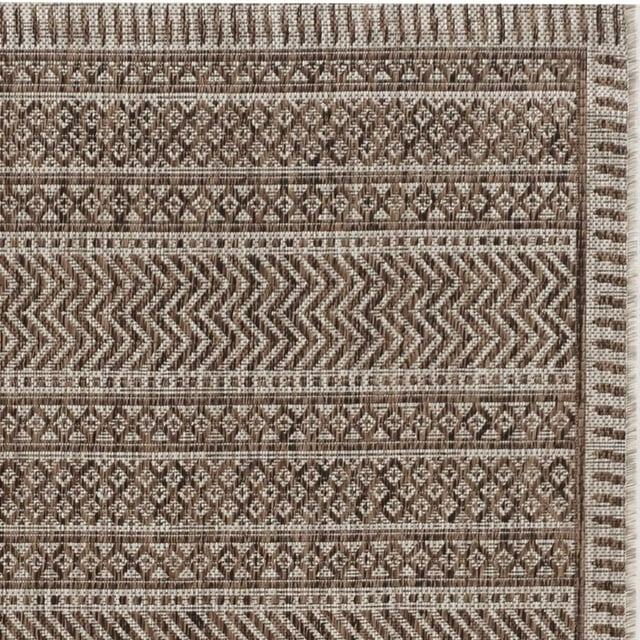 Tapis en Polypropylène Moka 94 Pouces X 94 Pouces X 0,25 Pouces