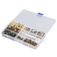 thumbnail image 4 of Double Cap Rivets360Pcs Double Cap Rivets Tubular Metal Studs Round Head Rivet Unmatched Quality, 4 of 5