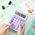 thumbnail image 6 of Mr. Pen- Mechanical Switch Calculator, 12 Digits, Large LCD Display, Purple Calculator Big Buttons, 6 of 6