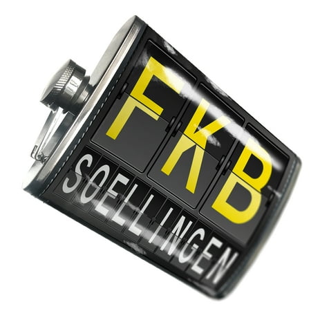 

NEONBLOND Flask FKB Airport Code for Soellingen