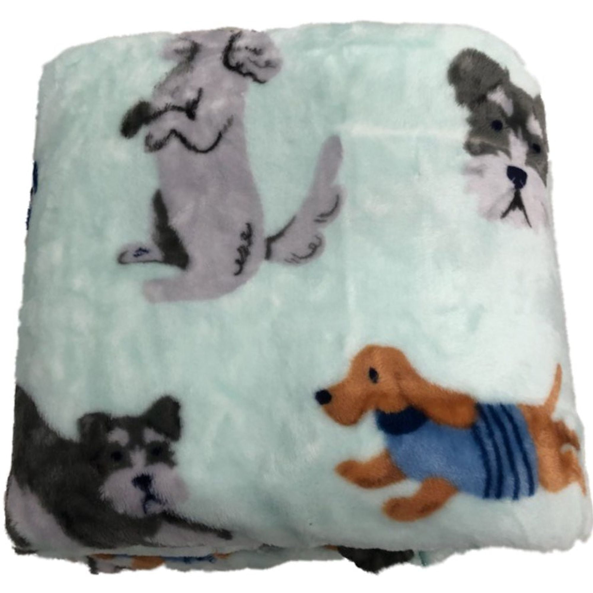 5/' x 6/' The Big One Oversized Throw HOLIDAY Blanket SWEATER DOGS NEW
