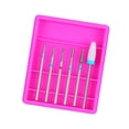 thumbnail image 1 of Qarigey Juego de 6 unidades de de diamante de cerámica para manicura, brocas para uñas, accesorios para máquinas eléctricas, juego de Juegos de manicura EH-04 Qarigey CE1824-04B, 1 of 1