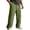 Army Green, variant on Afelkas Men's Relaxed Fit Casual Pants Drawstring Waist Lightweight Trousers for Daily Workwear and Easy Casual Weekend Outings Army Green,M
