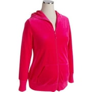 Athletic Works - Maternity Velour Zip Hoodie