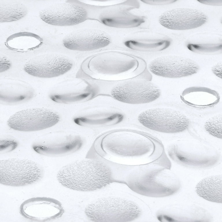 Oval Bubble Tub Mat, Clear