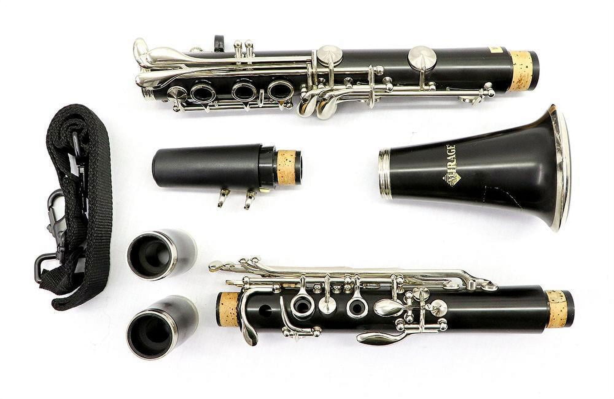 Mirage HU2002 Bb Clarinet with Case Ebonite Finish