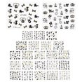 thumbnail image 1 of 16Pcs Nail Art Stickers 3D Self-Adhesive Adorable Animal Pattern Sticker, 1 of 3