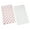 50 Bags, variant on 200 Qty 5" x 7" Decorative Flat Paper Gift Bags - Mixed Red & Silver Polka-Dot on White Bags - Treats/Gifts/Cookies - N'icePackaging
