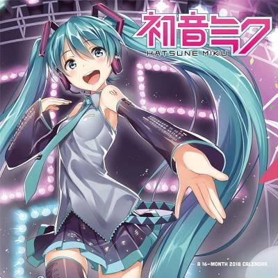Hatsune Miku 2018 Wall Calendar - Walmart.com - Walmart.com