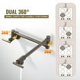 thumbnail image 2 of Wowow Wall Mounted Pot Filler with Double Joint Swing Arms in Antique Bronze, 2 of 5
