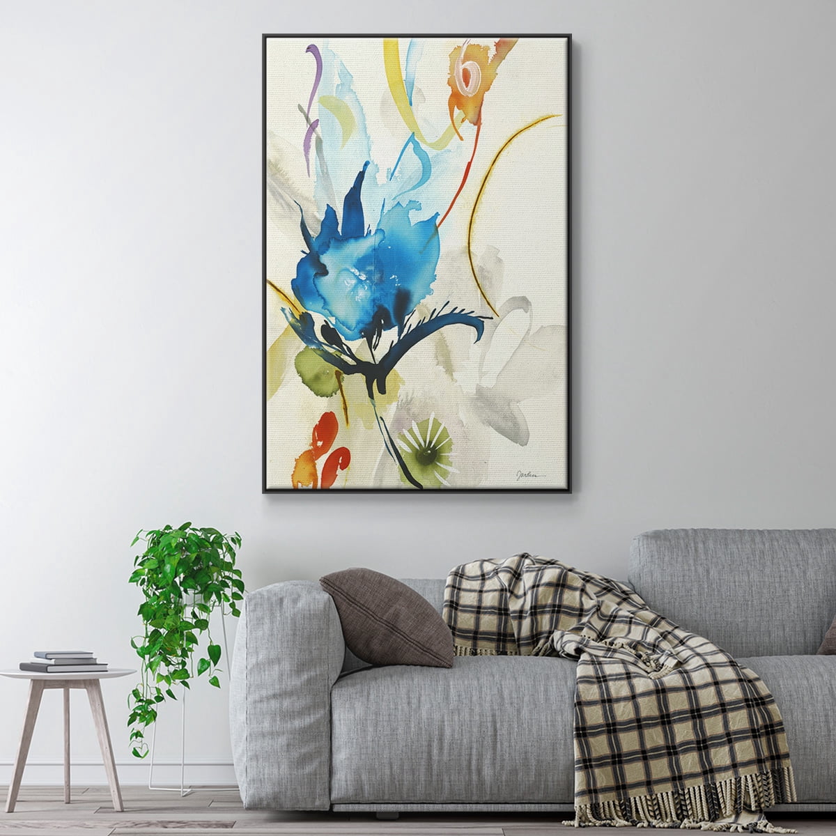 Local Color I Framed Premium Gallery Wrapped Canvas - Ready to Hang