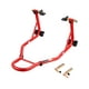 thumbnail image 1 of VEVOR Elevador de soporte para motocicleta de 850 lb con rueda trasera y brazo basculante Paddock rojo, 1 of 9