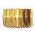 thumbnail image 2 of Wright Stander Parts WMI FITTING 3/8" BRASS NIPPLE Lawnmower WS-35410016, 2 of 2