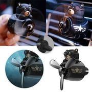 Automobile Vent Incense Cacacece Bear Car Air Perfume Automotive Fragrance for Vehicle Freshness and Aromatherapy