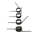 thumbnail image 1 of Twist spring,Hairpin Spring,Recessed Assortment Spring Kit,10pcs Torsion Spring V-shaped Spring Small Torsion Spring Wire Diameter 0.5mm Outer Diameter 2.5-6mm Angle 60-180 Degrees( Color : 10 Pieces, 1 of 7