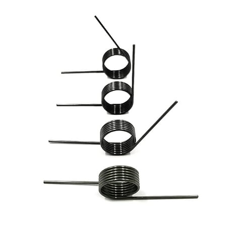 

WCX Twist spring Hairpin Spring Recessed Assortment 10pcs Torsion Spring V-shaped Spring Small Torsion Spring Wire Diameter 0.5mm Outer Diameter 2.5-6mm Angle 60-180 Degrees ( Color : 10 Pieces-0614
