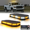 thumbnail image 6 of Xprite 42 LED High-Visibility 14" Rooftop Strobe Light Bar Vehicle Safety Emergency Beacon, Magnetic Base, Weatherproof-Red，Blue, 6 of 8