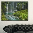 thumbnail image 3 of DESIGN ART Shiraito Falls near Mount Fuji Japan - Landscape Glossy Metal Wall Art, 3 of 4