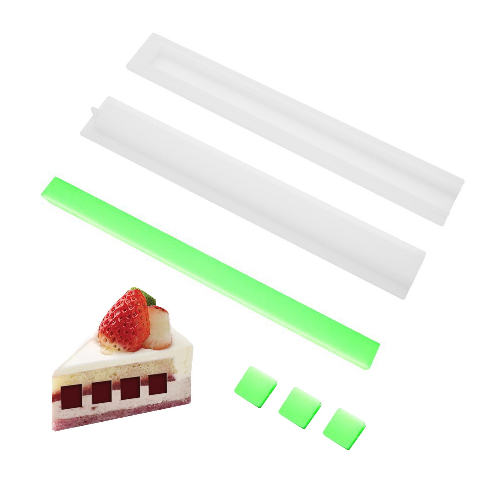 Cake Word Molds Tube Column Silicone Soap Mold Embedded Soap Making Supplies Tools Candle Mold