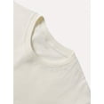 thumbnail image 4 of Women's Bunny Graphic T-Shirt, Casual Crew Neck Short Sleeve Top, 100% Knit Fabric, Regular Length, All-Season Animal Print Tee for Spring & Summer, 4 of 6