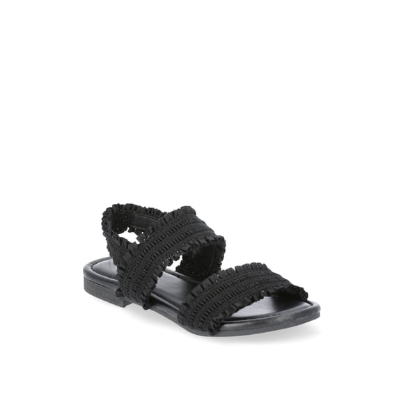 Justice Little Girl & Big Girl Ruffle Sandals