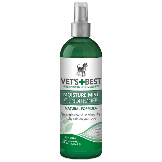 Vet Best Moisture Mist Conditioner For Dogs, 16oz