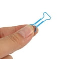 thumbnail image 4 of 200 clips de papel de metal multicolor con forma de hueso., 4 of 7