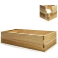 thumbnail image 6 of All Things Cedar RG48-2 4-Ft Raised Garden Bed | Expandable Planter Box - 46L x 22W x 10.5H, 6 of 6