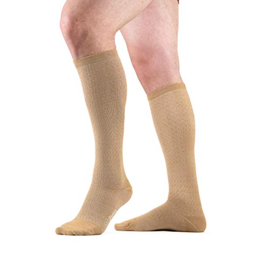 Men Premium Mosaic Cotton Compression Sock Allegro 2030mmHg Support