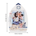 thumbnail image 3 of KAKOWELY 1pc Wooden Photo Frame Mediterranean Style Picture Frame Simple Photo Holder,8.07"X5.04"X0.39", 3 of 5